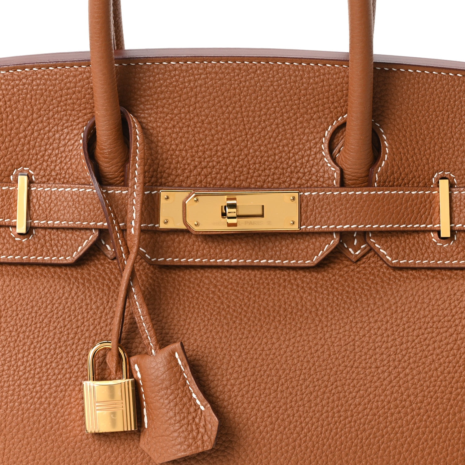 Hermes Togo Birkin 30 Gold 8 of 10