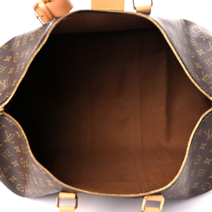 Louis Vuitton Monogram Keepall Bandouliere 55 5 of 36