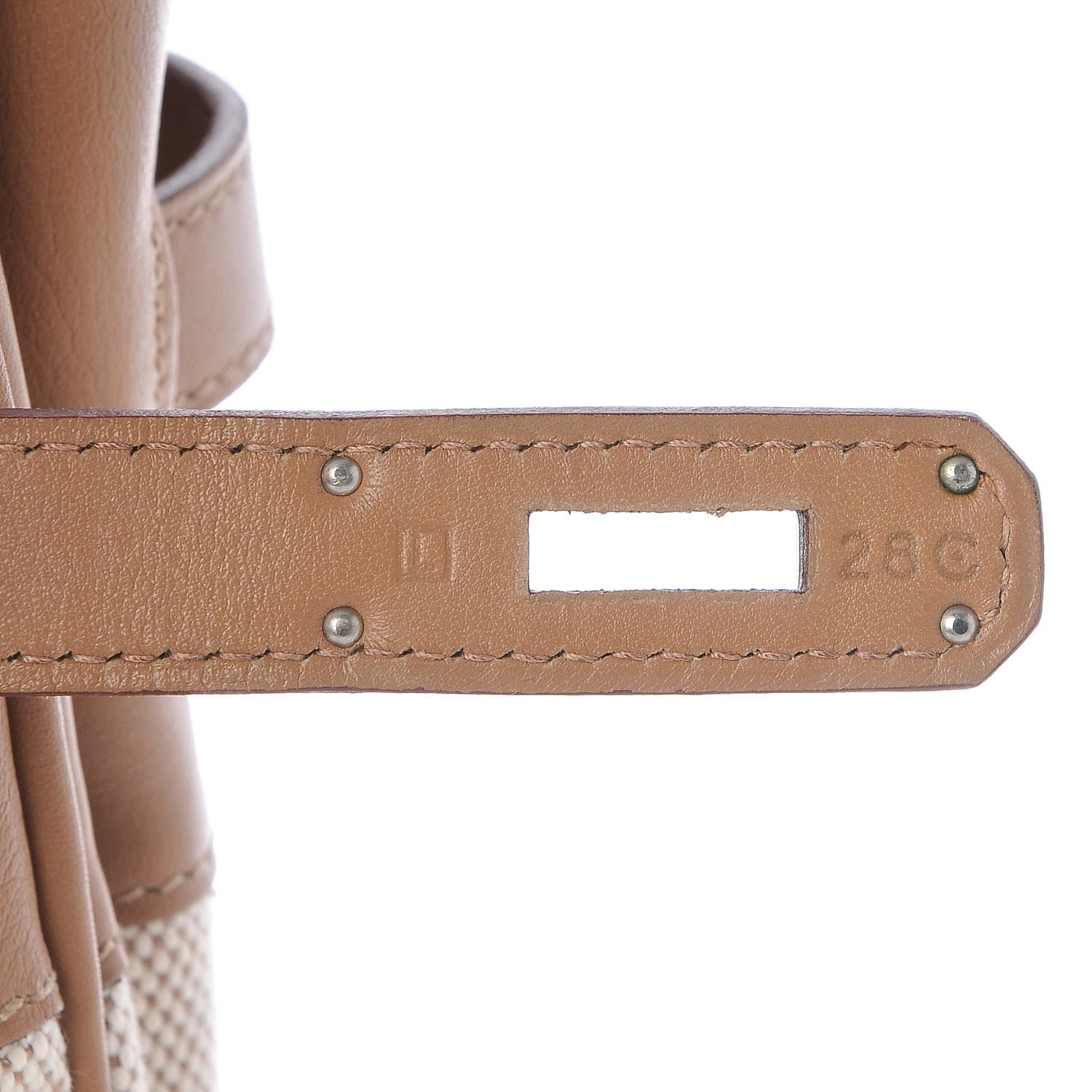 Hermes Swift Toile Birkin 35 Biscuit 18 of 38