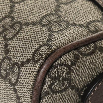 Gucci GG Supreme Monogram Web Mini Ophidia Shoulder Bag Brown 11 of 16
