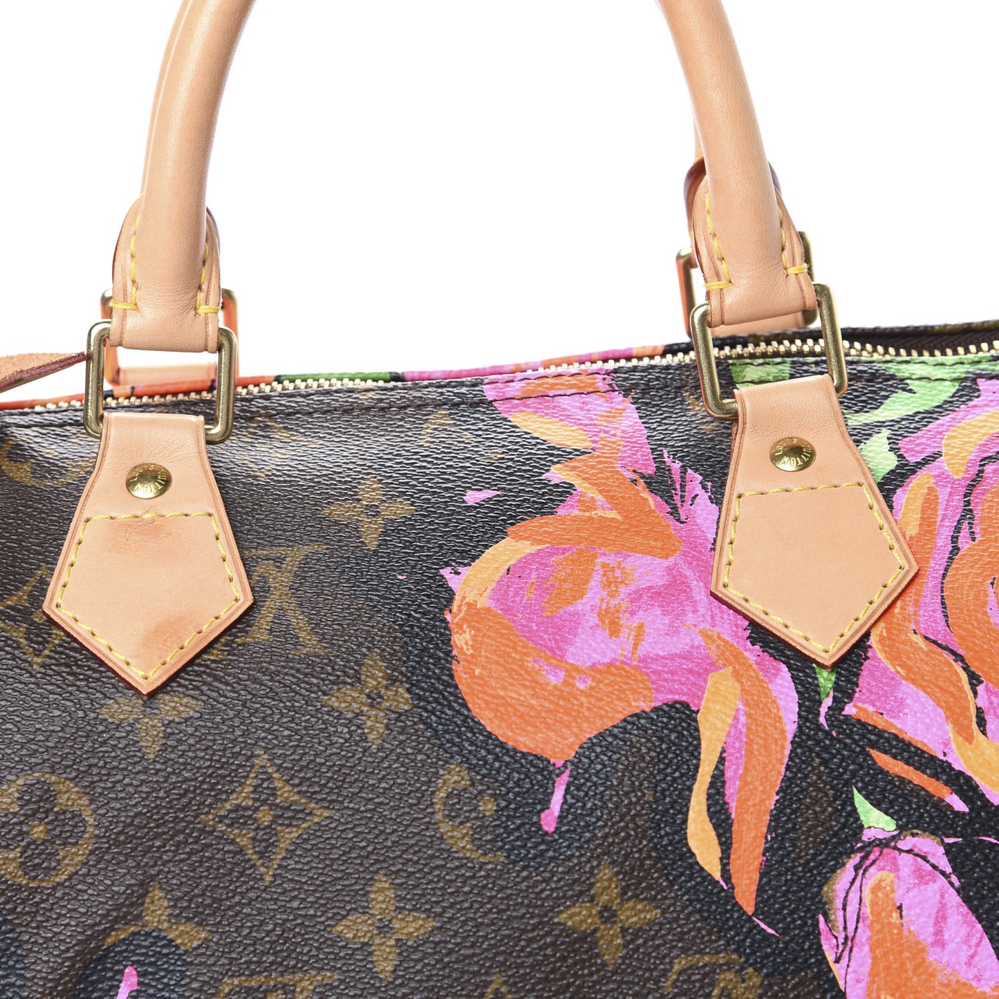 Monogram Roses Speedy 30