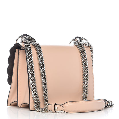Fendi Vitello Liberty Scalloped Studded Flowers and Bows Small Kan I Shoulder Bag Plaster Multicolor 3 of 10