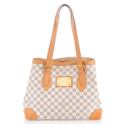Louis Vuitton Damier Azur Hampstead MM 1 of 14