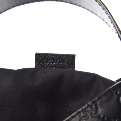 Gucci Guccissima Large New Ladies Web Hobo Black 7 of 9
