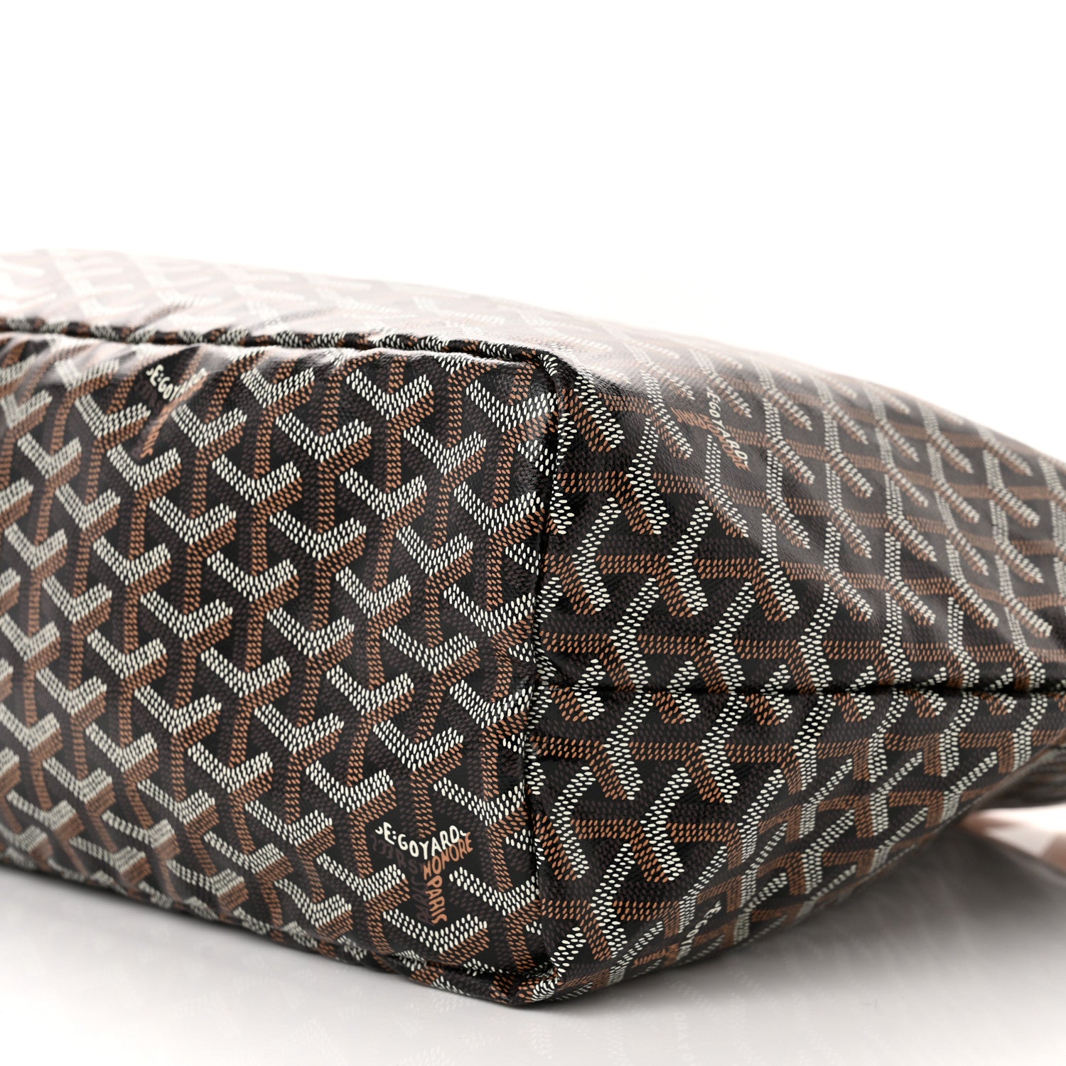 Goyard Goyardine Saint Louis PM Black Gold 10 of 10
