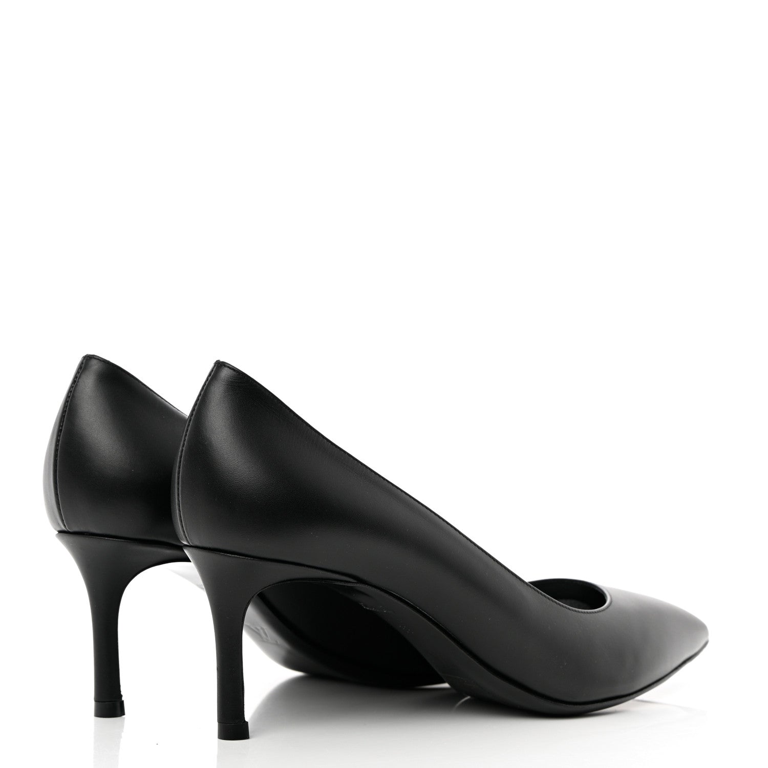 Louis Vuitton Calfskin Cherie Pumps 39 Black 4 of 7