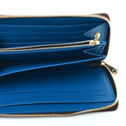 Louis Vuitton Monogram My LV Heritage Zippy Organizer Wallet Bleu Marine Bleu Clair 4 of 6
