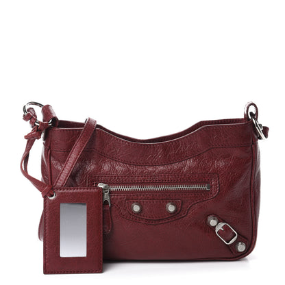 Balenciaga Agneau Giant 12 Silver Hardware Hip Rouge Cerise 1 of 10