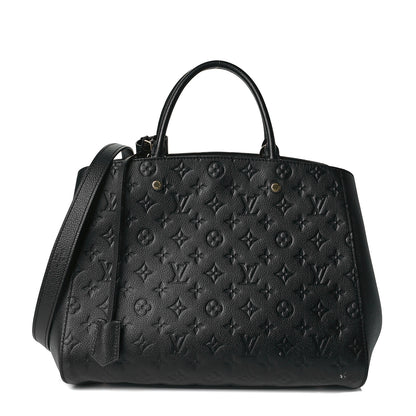 Louis Vuitton Empreinte Montaigne GM Black 1 of 8