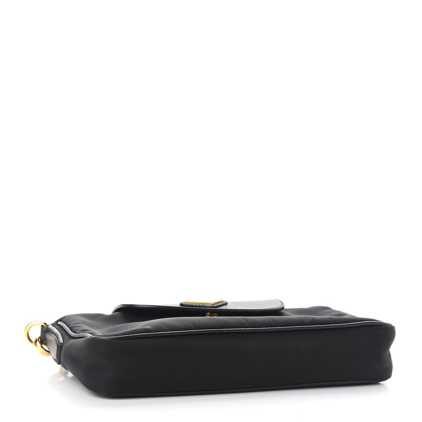 Tessuto Nylon Saffiano Crossbody Bag Black
