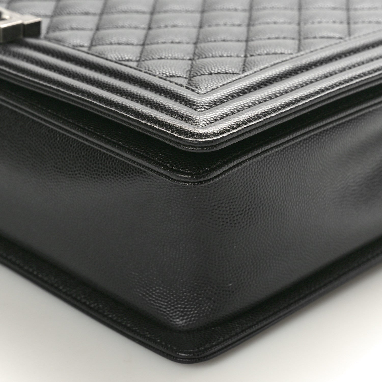 Chanel Caviar Quilted Large Boy Flap Black 10 of 12