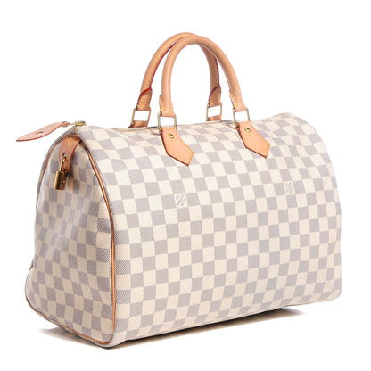Louis Vuitton Damier Azur Speedy 35 4 of 8
