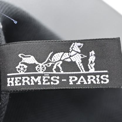 Hermes Chevron Herringbone Toile Vache Liegee Valparaiso Tote  MM Black 7 of 11