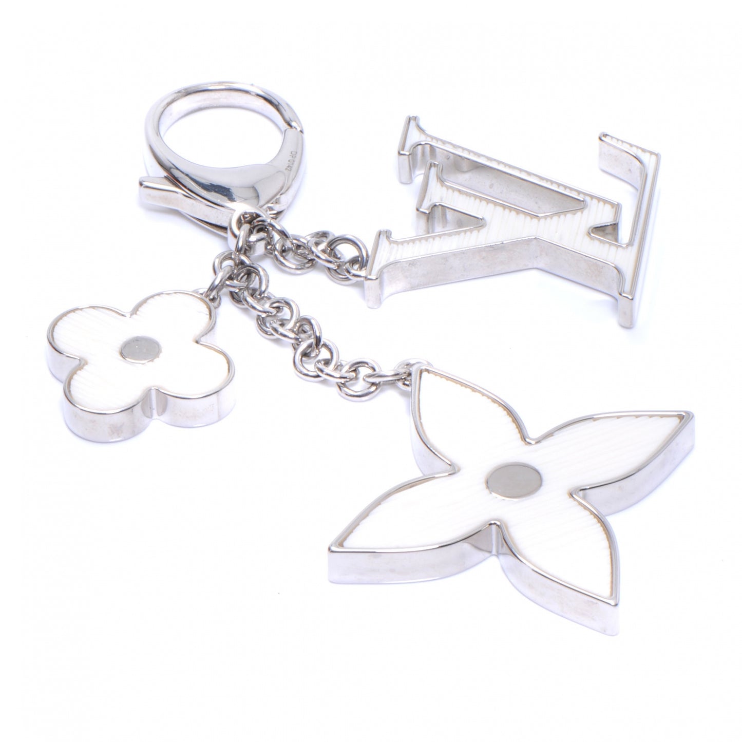 Fleur d Epi Bag Charm Ivory