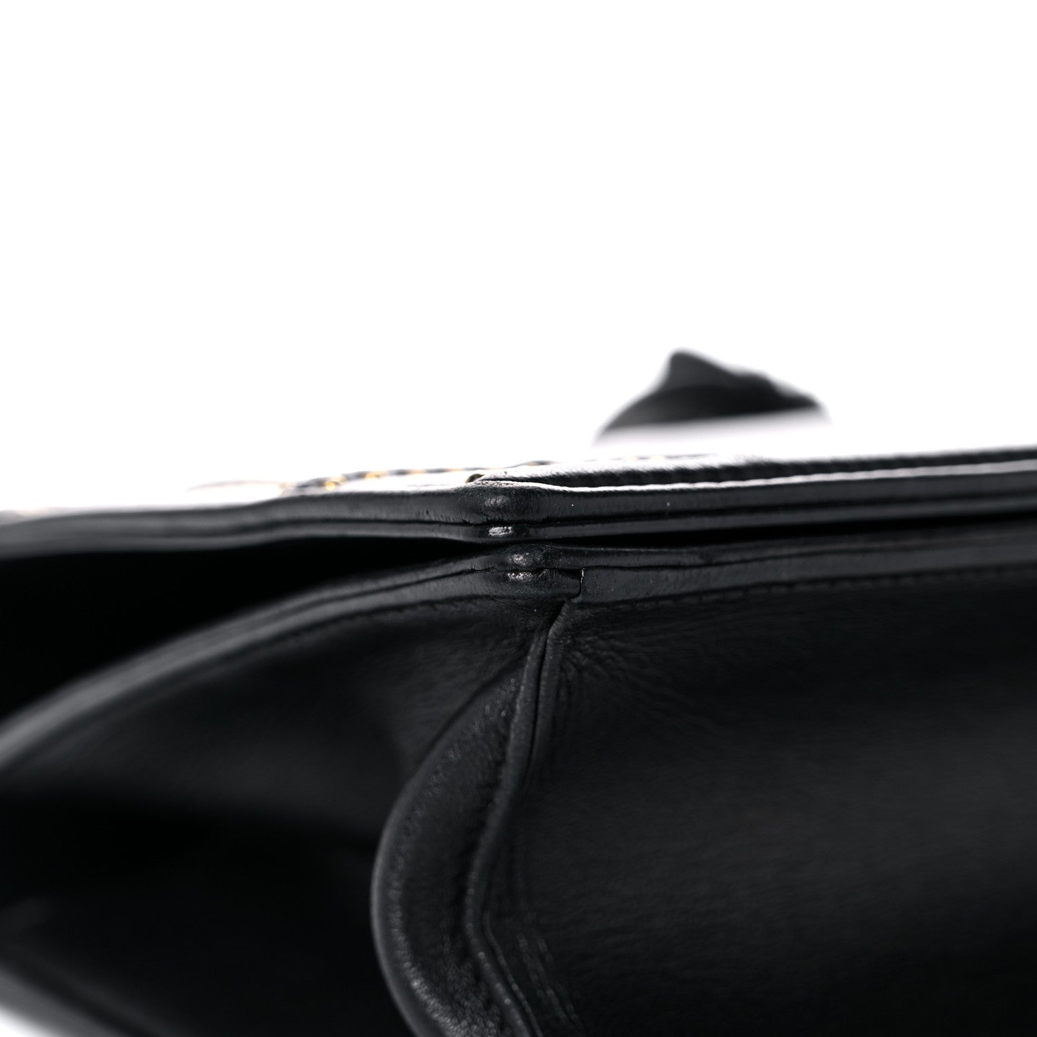 Christian Dior Lambskin Studded Medium Diorama Flap Bag Black 11 of 22