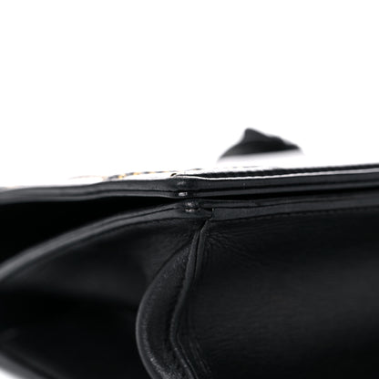 Christian Dior Lambskin Studded Medium Diorama Flap Bag Black 11 of 22