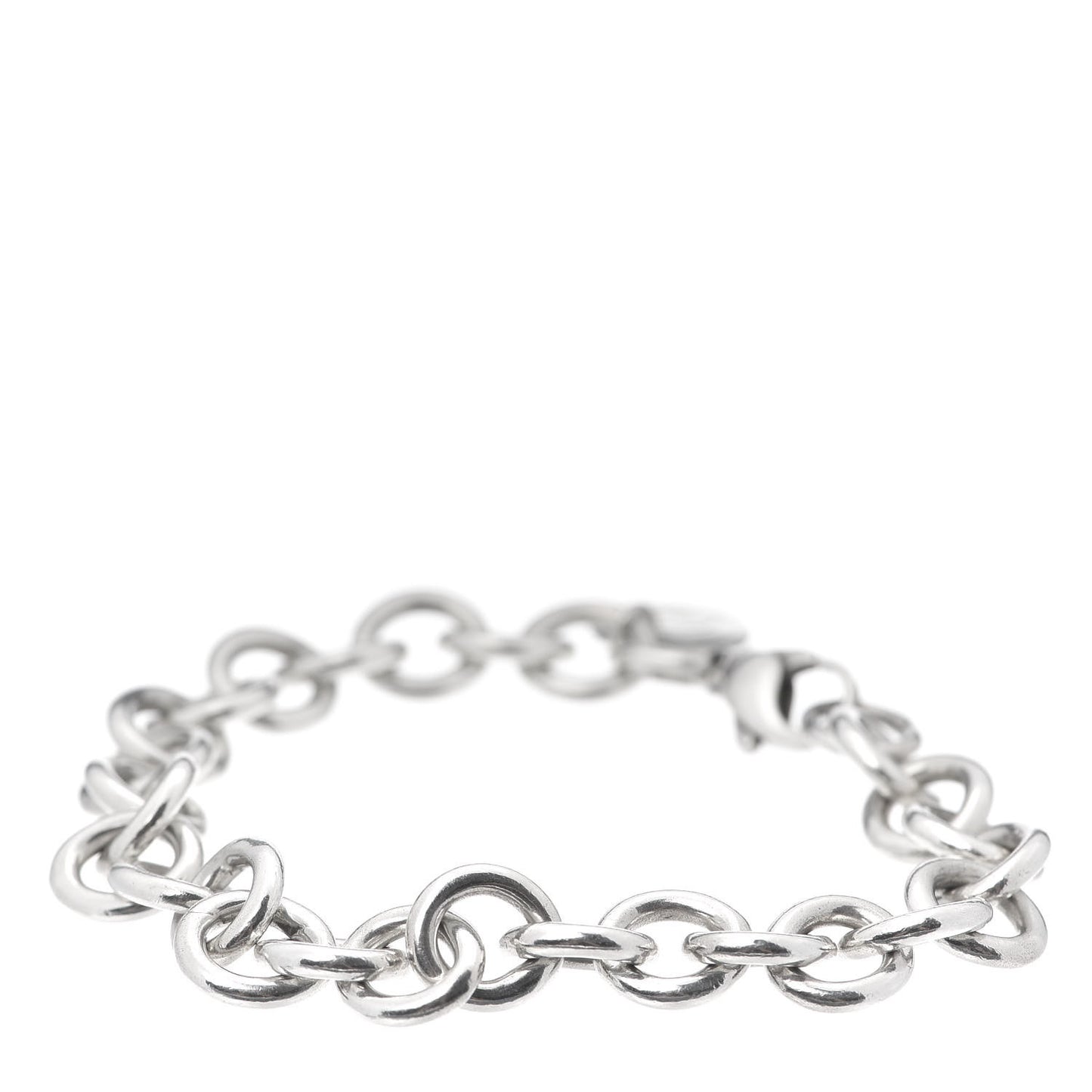 Sterling Silver Initial D Charm Bracelet