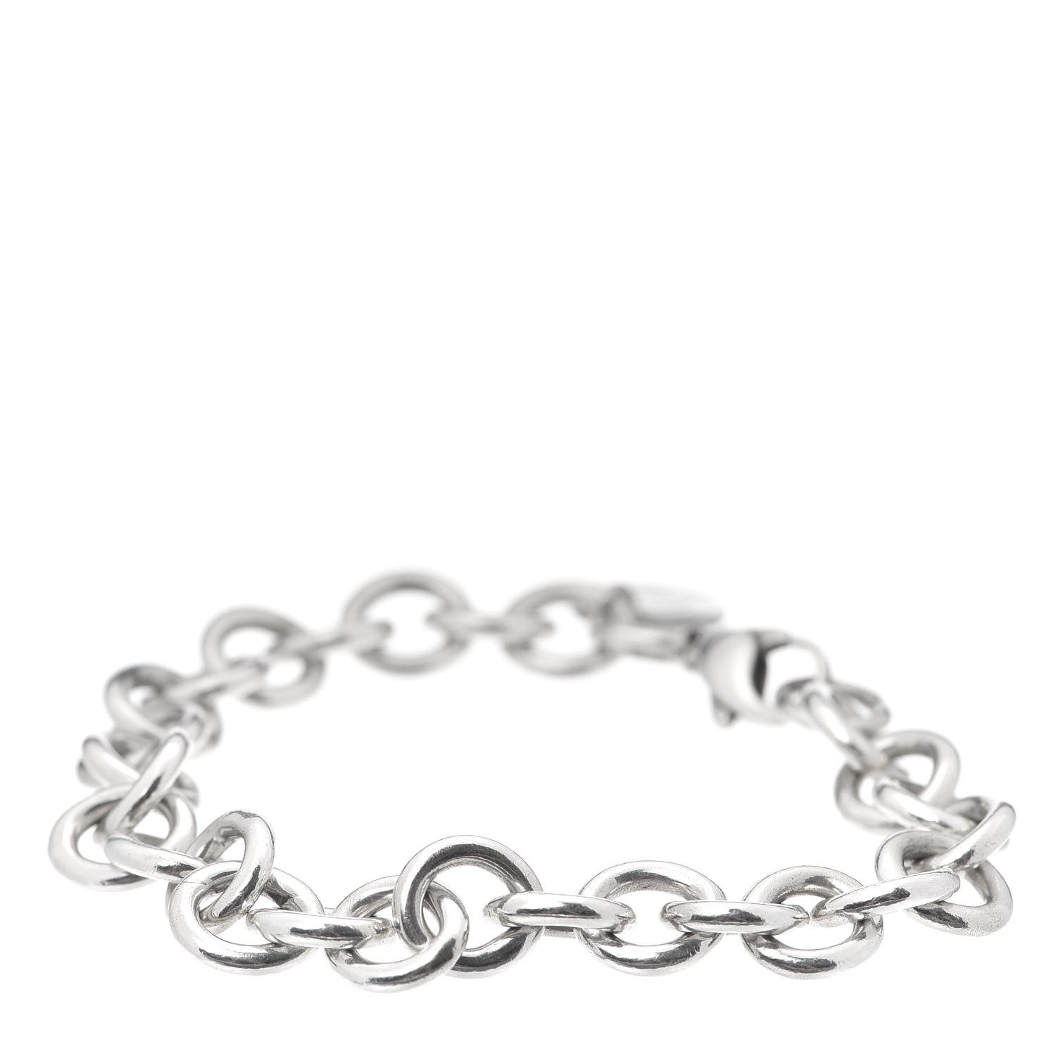 Tiffany Sterling Silver Initial D Charm Bracelet 3 of 5