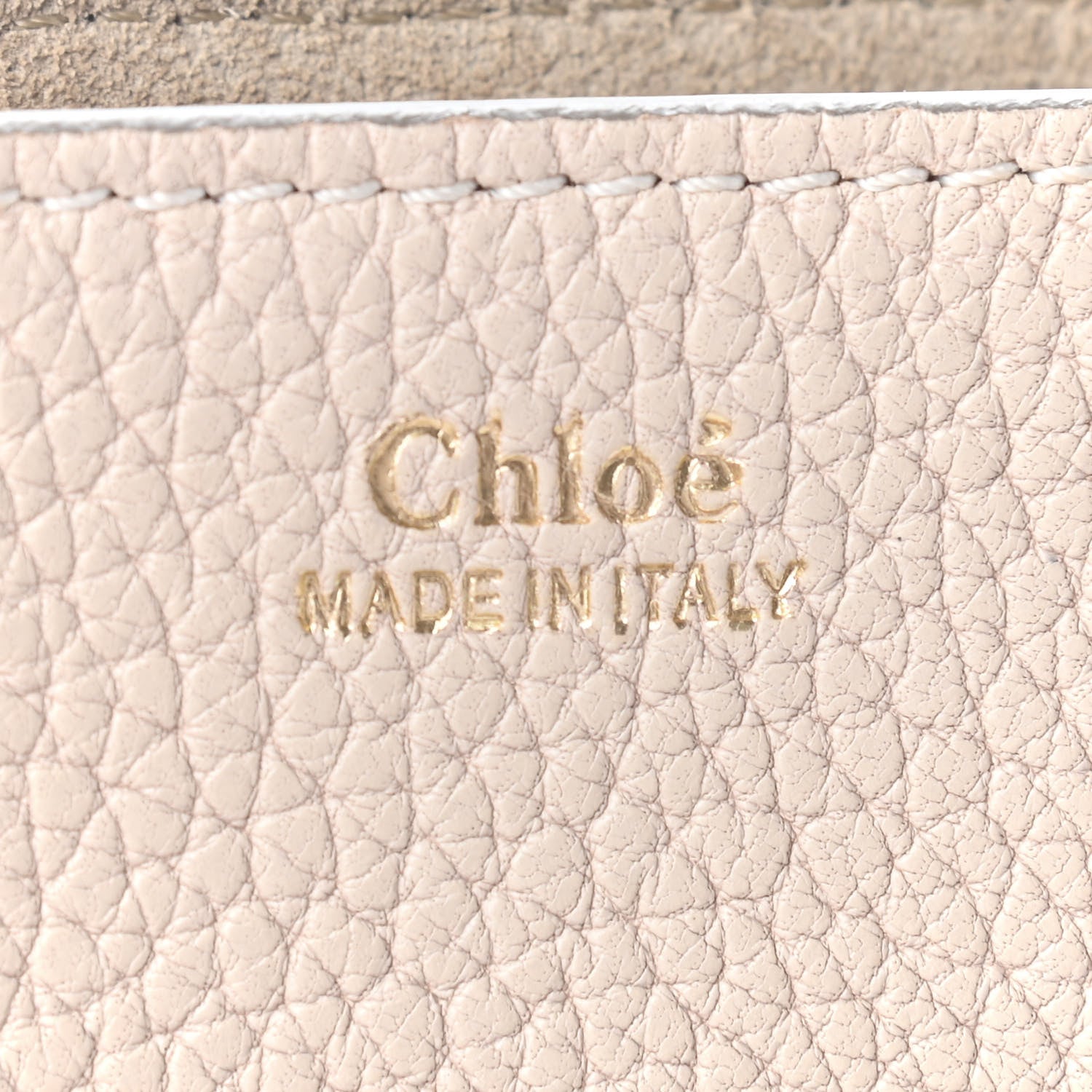 Chloe Grained Lambskin Drew Shoulder Bag Biscotti Beige 5 of 5