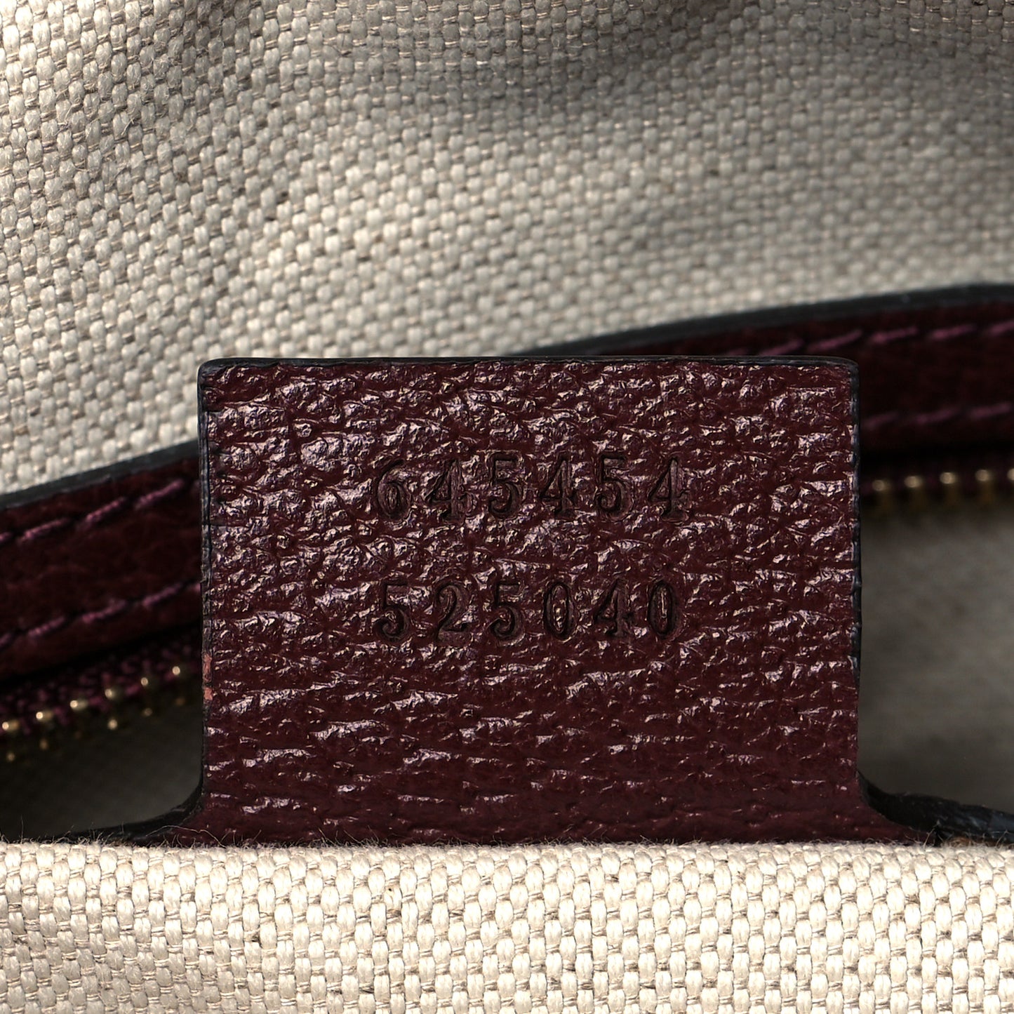 Monogram Textured Dollar Calfskin Small Horsebit 1955 Shoulder Bag Sahara Rubino Chardonnay