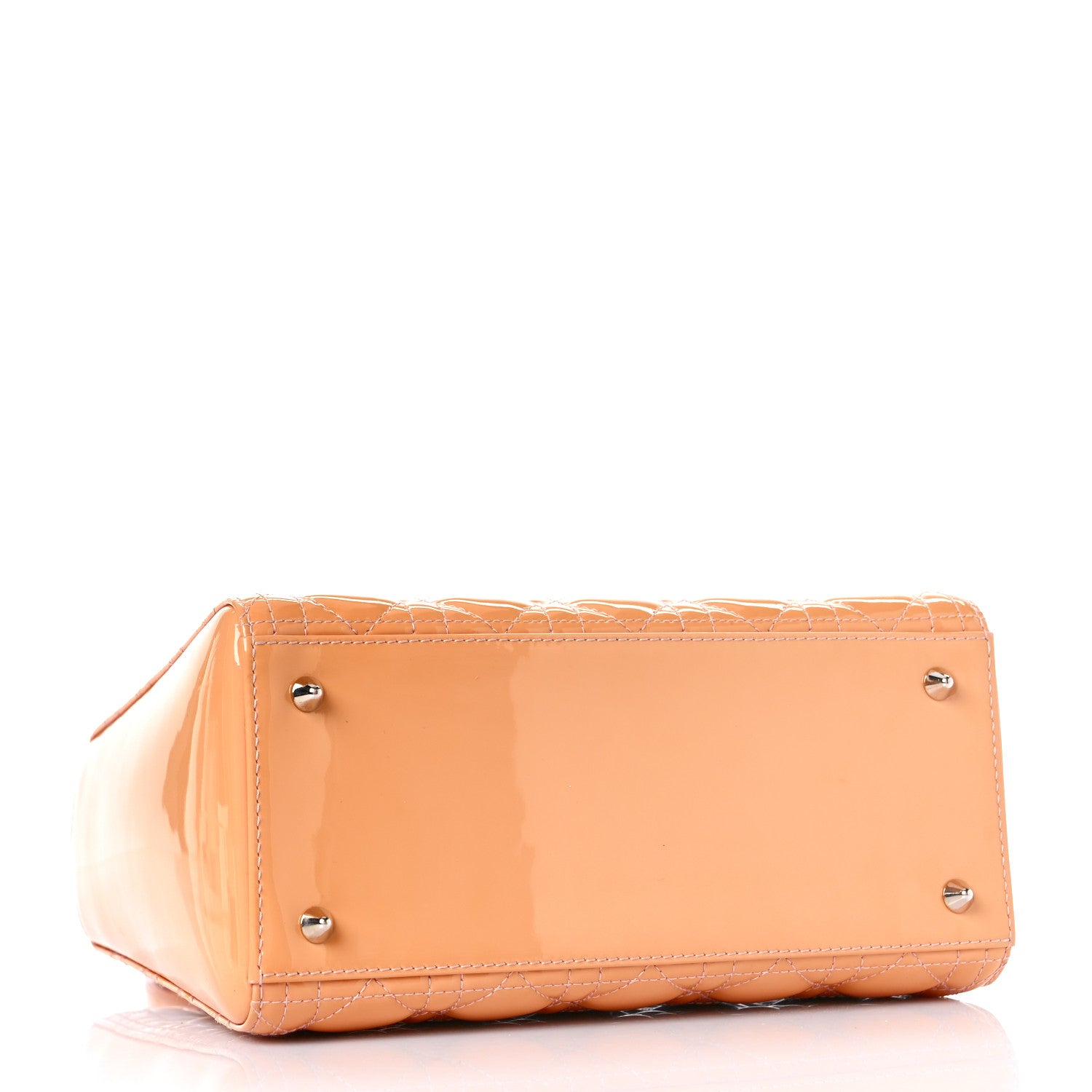 Christian Dior Patent Cannage Medium Lady Dior Pale Pink 4 of 10