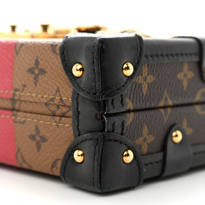 Louis Vuitton Reverse Monogram Kabuki Petite Malle Black 9 of 12