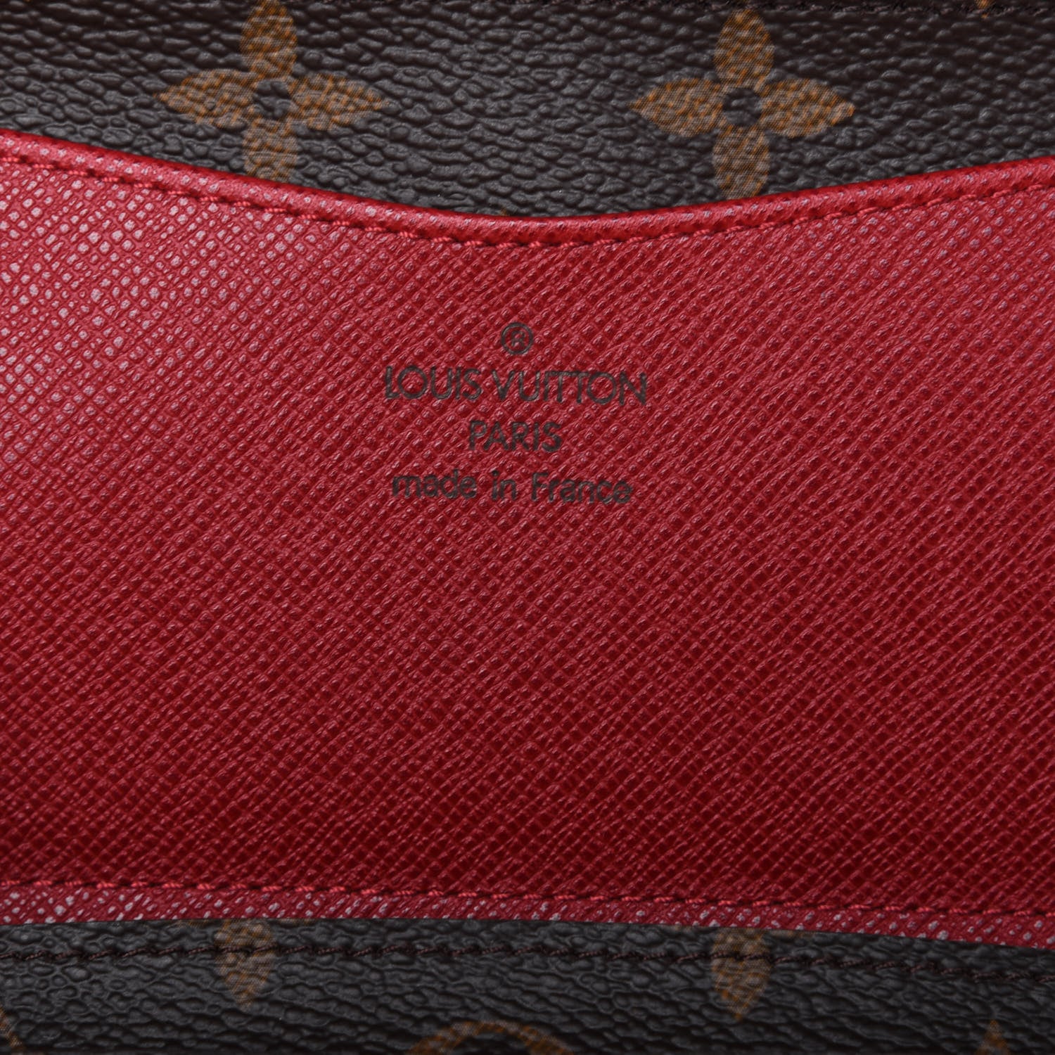 Louis Vuitton Monogram Josephine Wallet Rouge 6 of 12