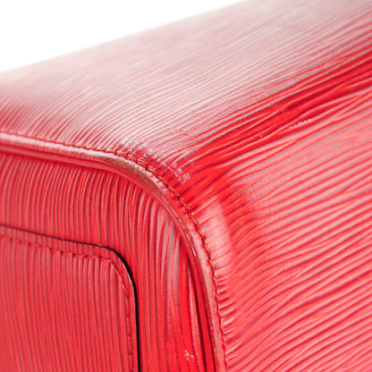 Louis Vuitton Epi Speedy 30 Rouge 4 of 13