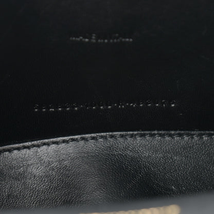 Balenciaga Shiny Box Calfskin Hourglass Top Handle Bag XS Black 8 of 16