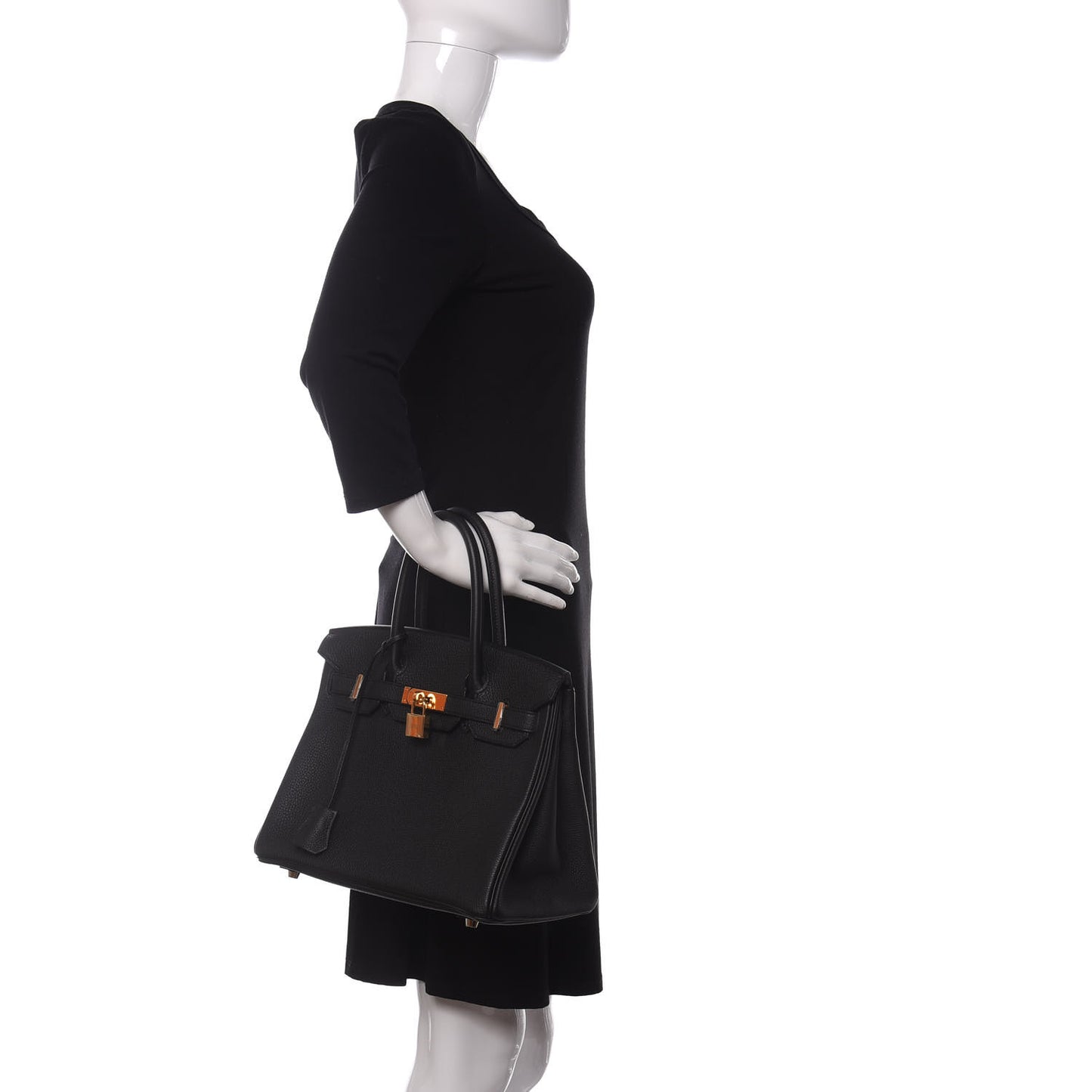 Togo Birkin 30 Black