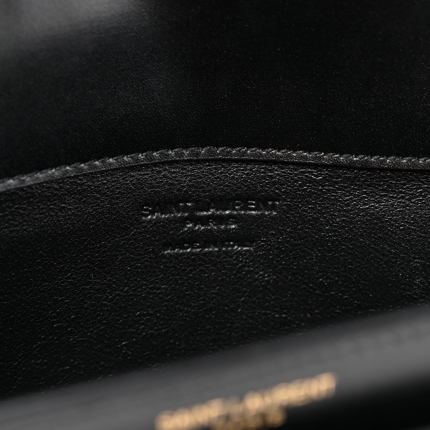 Saint Laurent Box Calfskin Voltaire Top Handle Crossbody Bag Black 6 of 15