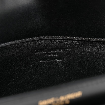 Saint Laurent Box Calfskin Voltaire Top Handle Crossbody Bag Black 6 of 15