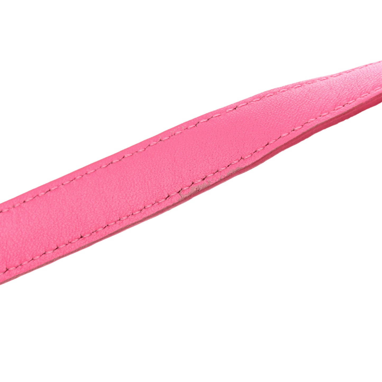 Snakeskin Medium Classic Box Flap Pink