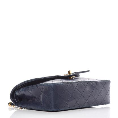 Chanel Lambskin Quilted Small Double Flap Navy 5 of 21