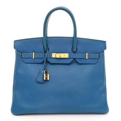 Hermes Courchevel Birkin 35 Mykonos 1 of 13