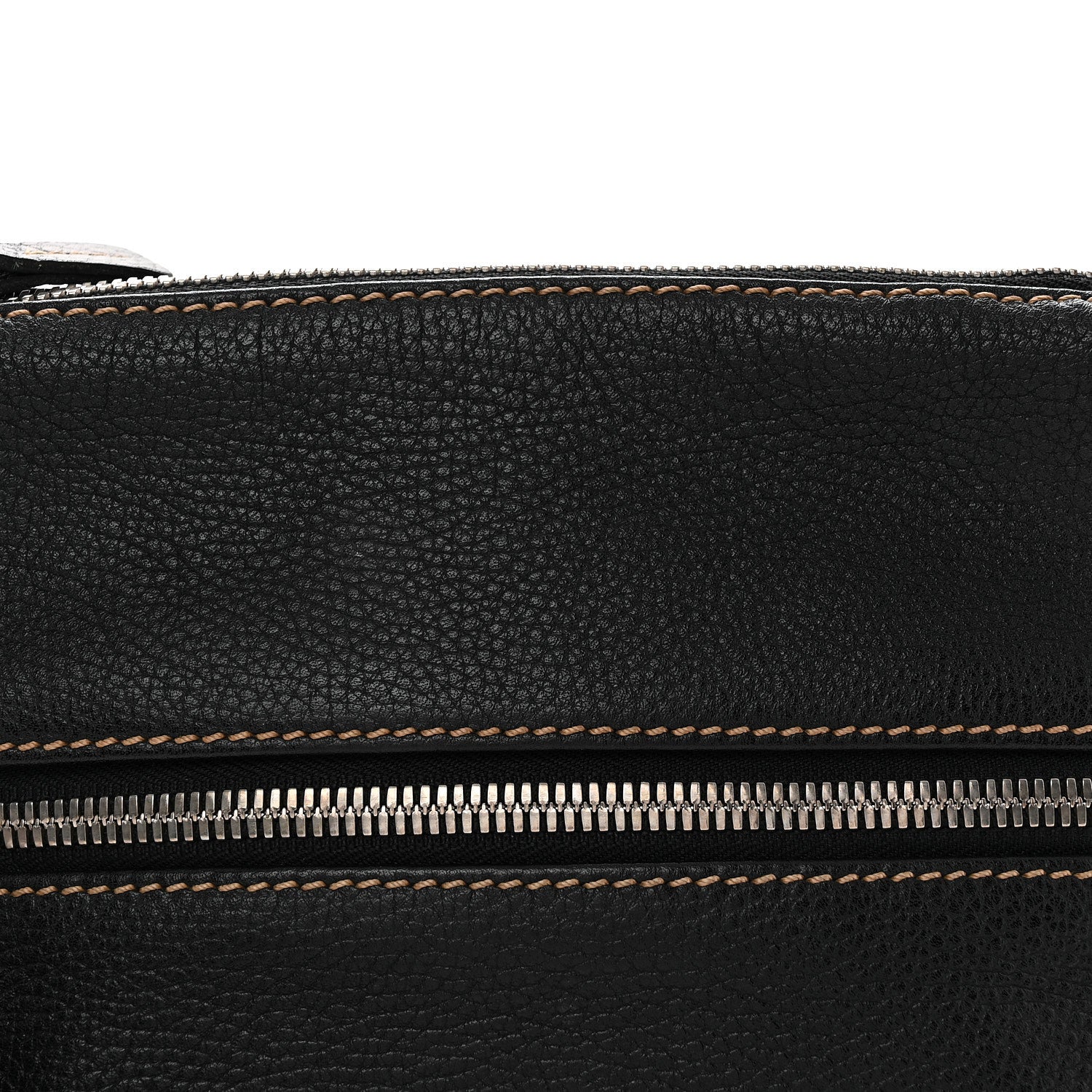 Chanel Grained Calfskin Tassel Shoulder Bag Black 8 of 11