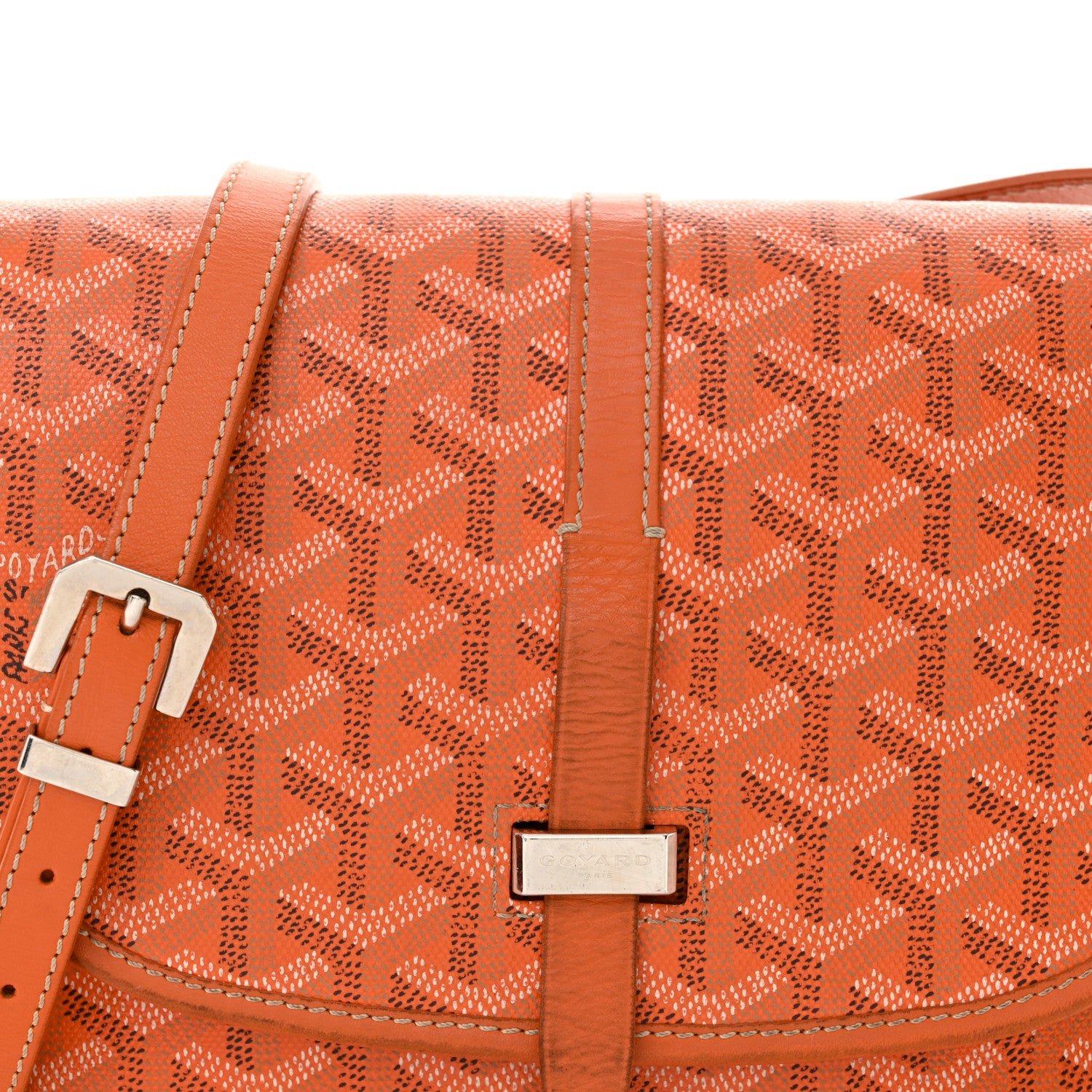 Goyard Goyardine Belvedere II PM Messenger Bag Orange 8 of 19