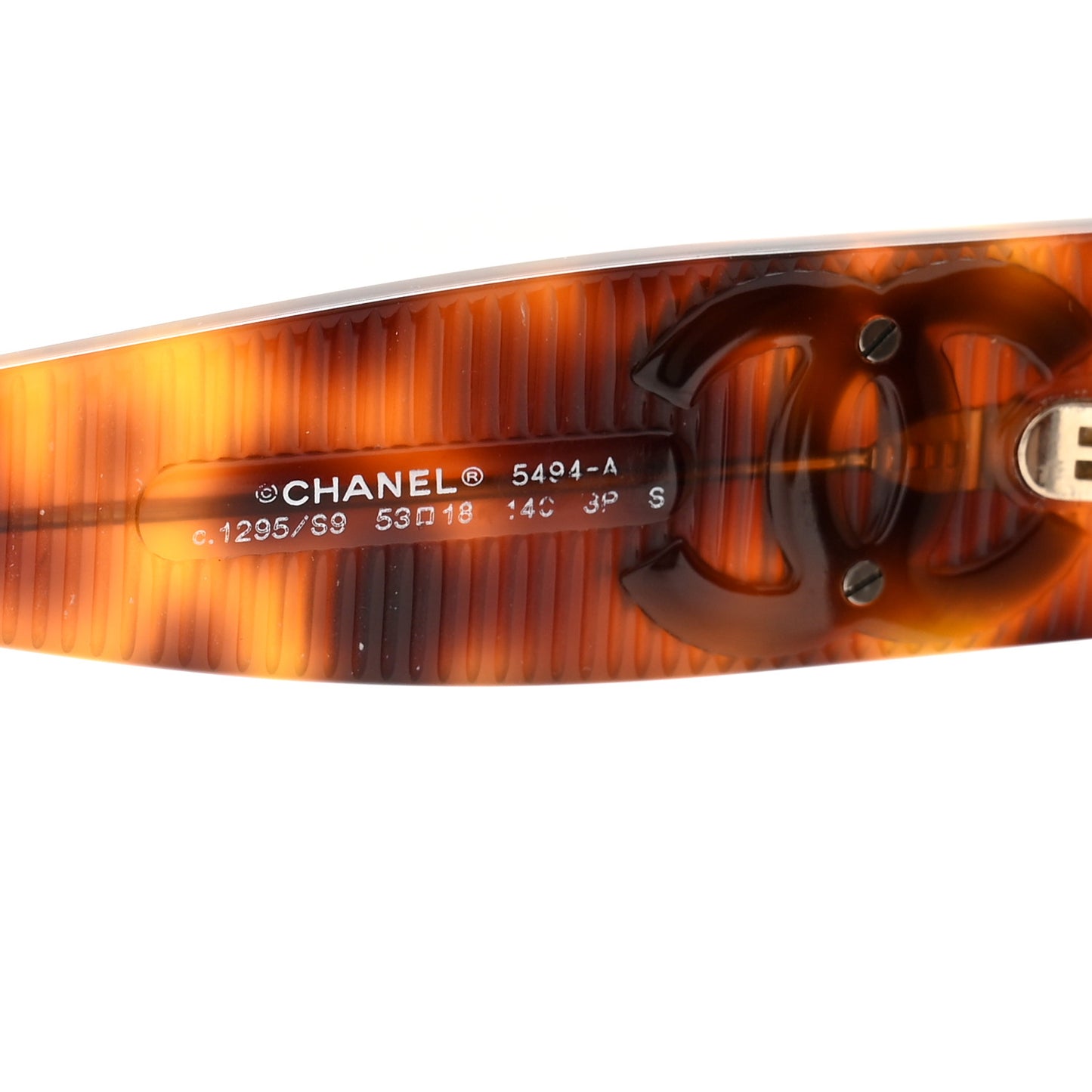 Square Polarized CC Sunglasses 5494-A Tortoise Brown
