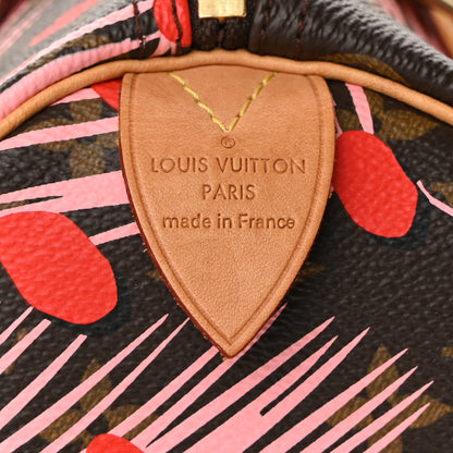 Louis Vuitton Monogram Jungle Dots Speedy 30 Sugar Pink Poppy 6 of 10