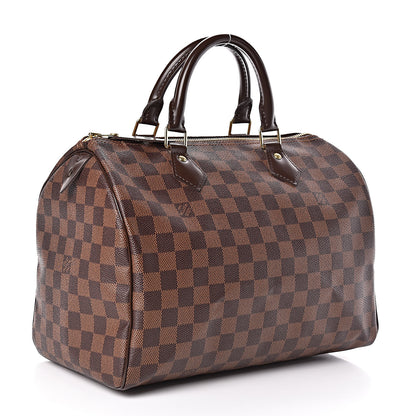 Louis Vuitton Damier Ebene Speedy 30 3 of 12
