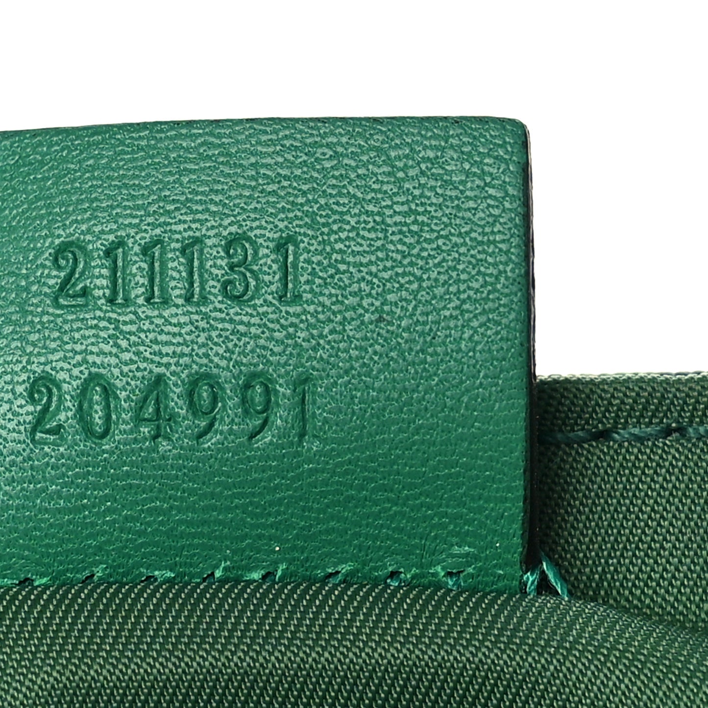 GG Supreme Monogram Jungle Diaper Bag Green