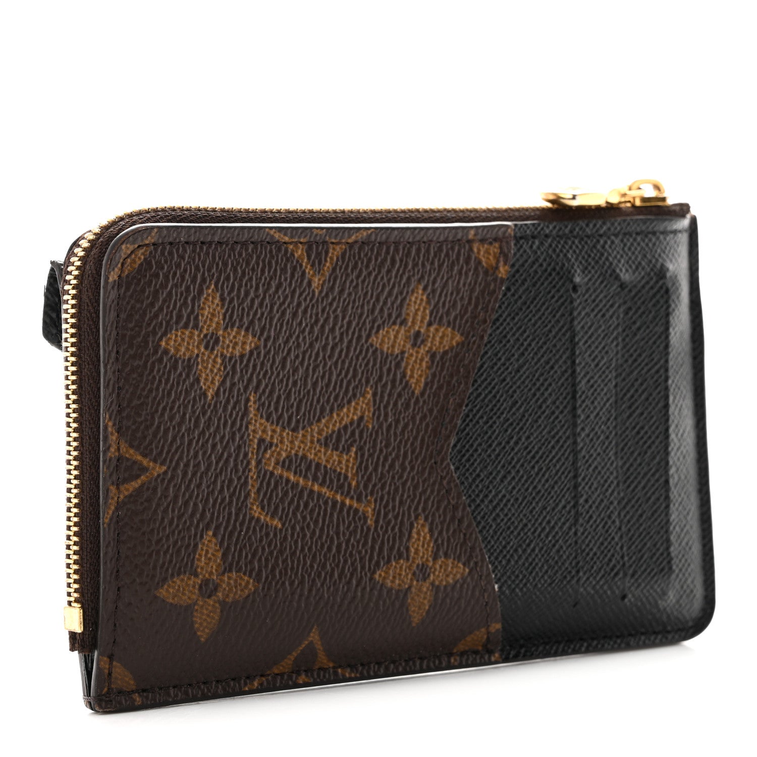 Louis Vuitton Monogram Recto Verso Card Holder Black 3 of 8