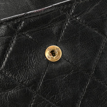 Chanel Lambskin Quilted Medium Double Flap Bijoux Chain Black 17 of 17