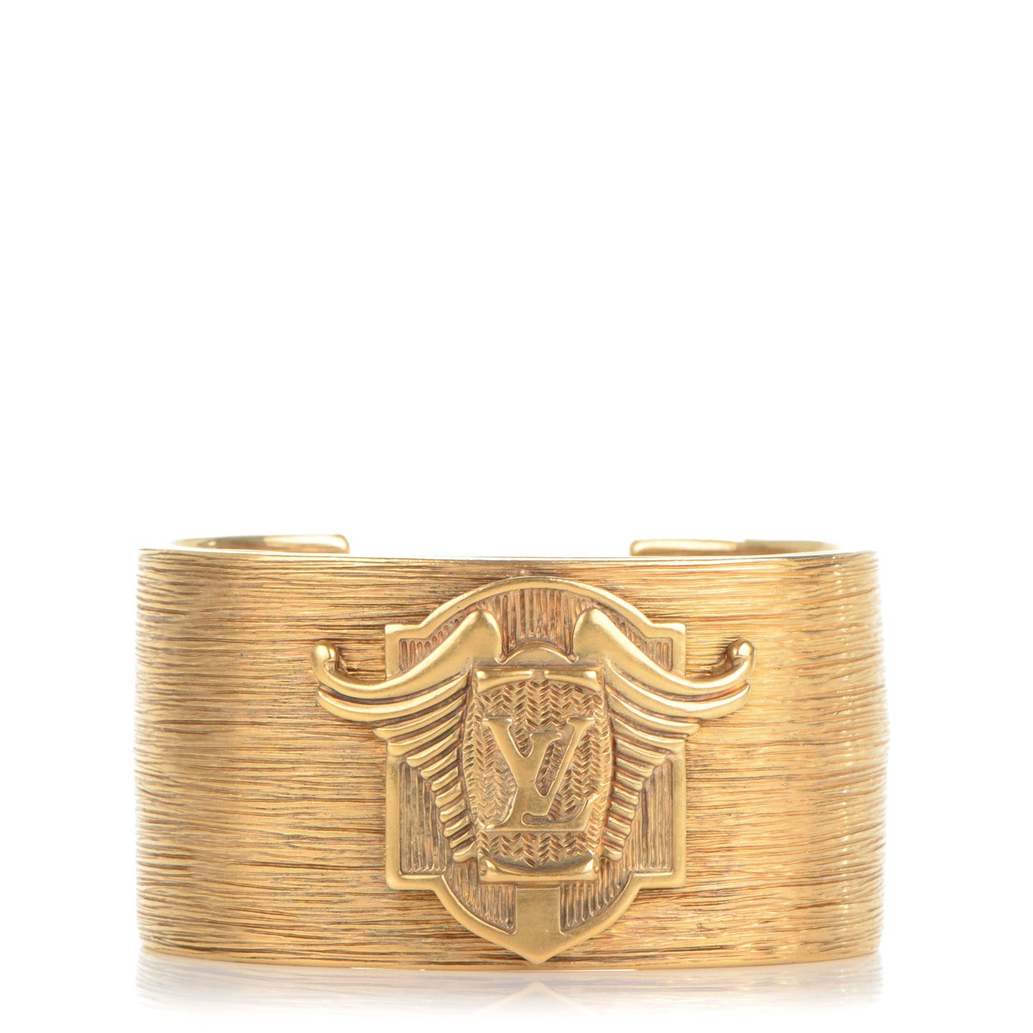 Louis Vuitton Ecusson Cuff Gold 1 of 4