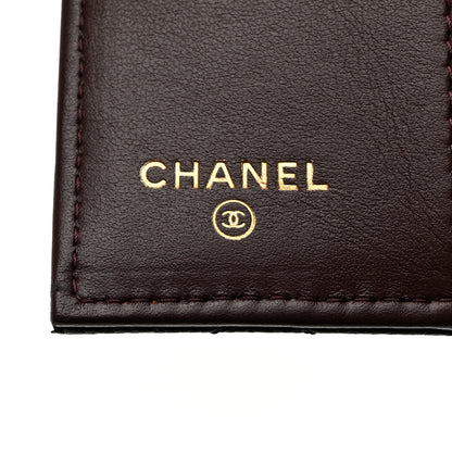 Chanel Caviar Quilted Double Flap Wallet Black 6 of 9