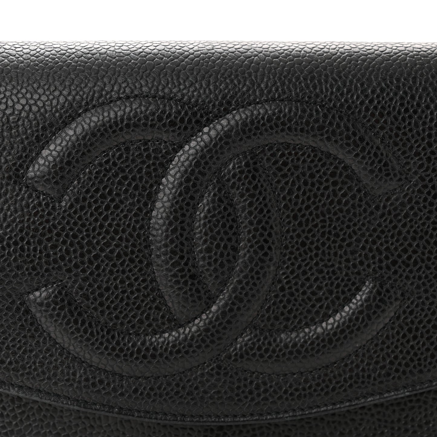 Caviar Timeless CC Wallet on Chain WOC Black