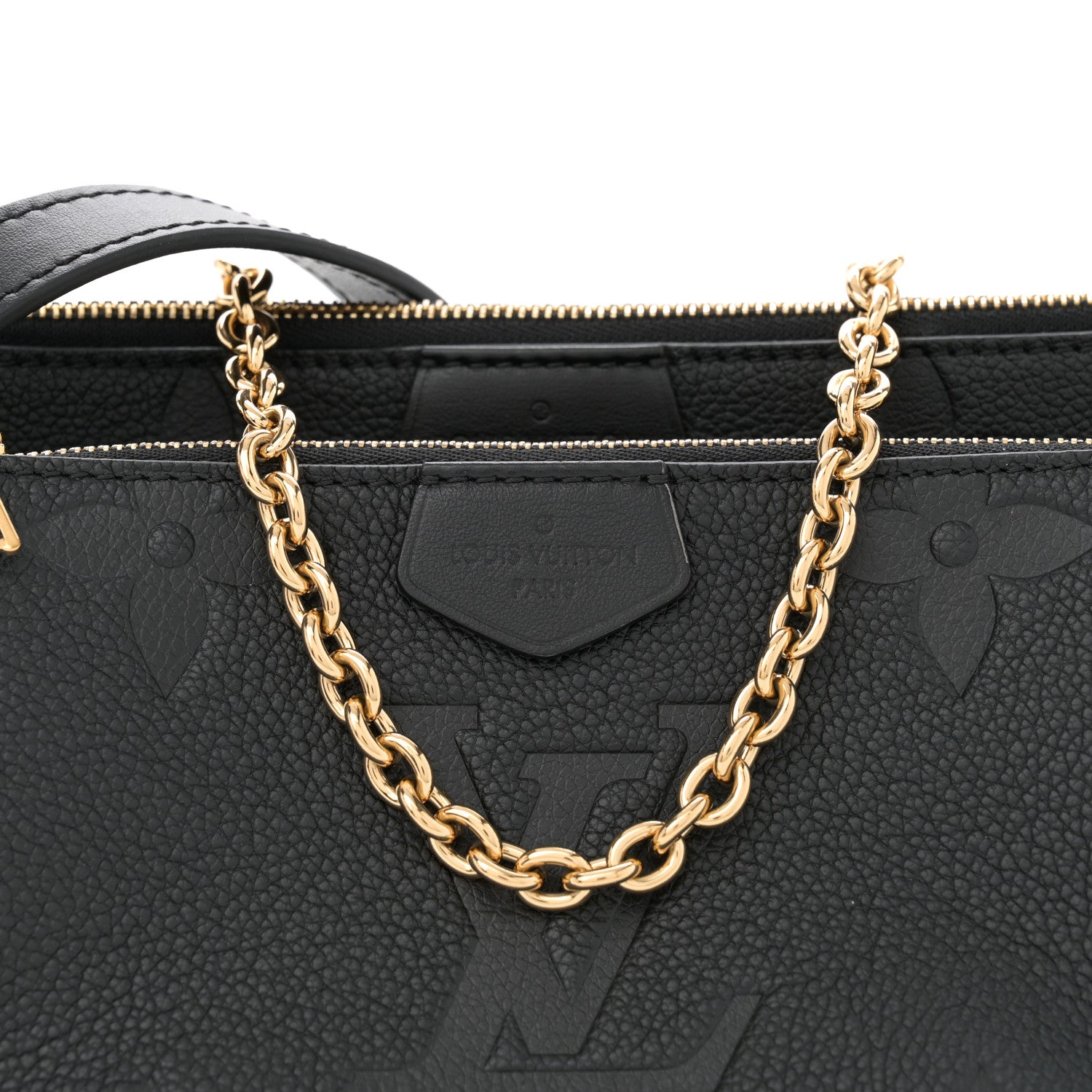 Louis Vuitton Empreinte Monogram Giant Wild At Heart Multi Pochette Accessories Black 7 of 9