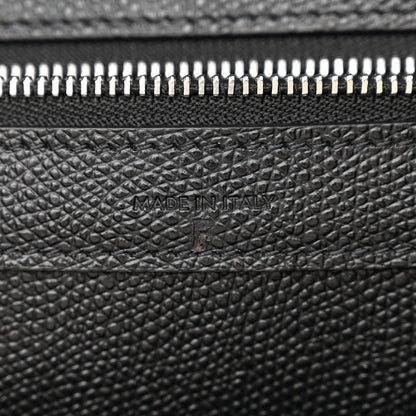 Celine Grained Calfskin Small Vertical Cabas Black 6 of 9