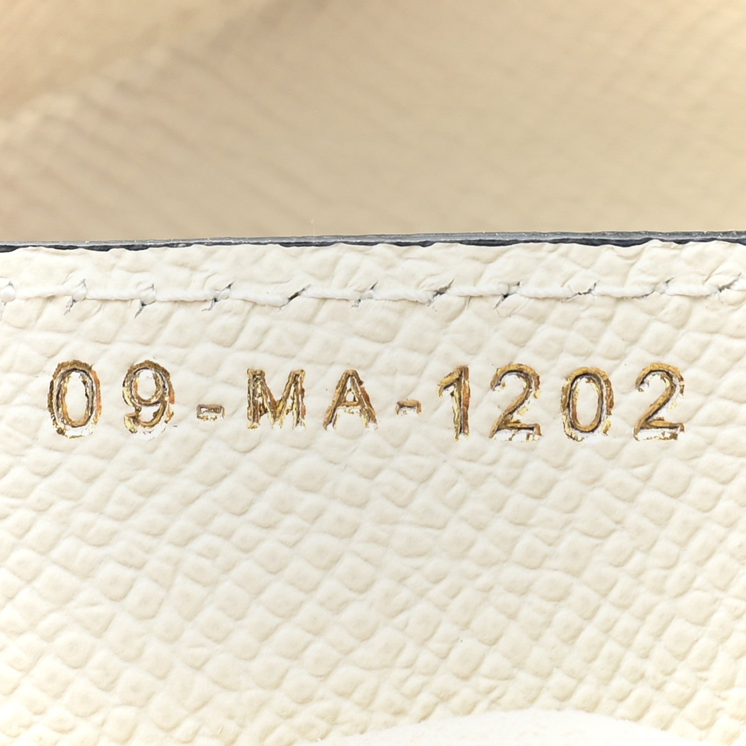 Christian Dior Grained Calfskin Saddle Bag With Strap Latte 7 of 13