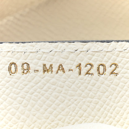 Christian Dior Grained Calfskin Saddle Bag With Strap Latte 7 of 13